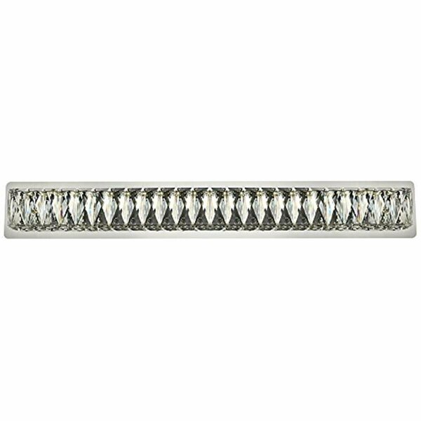 Elegant Lighting Elegant Lighting  Monroe Integrated LED Chip Light Wall Sconce, Chrome 3502W32C